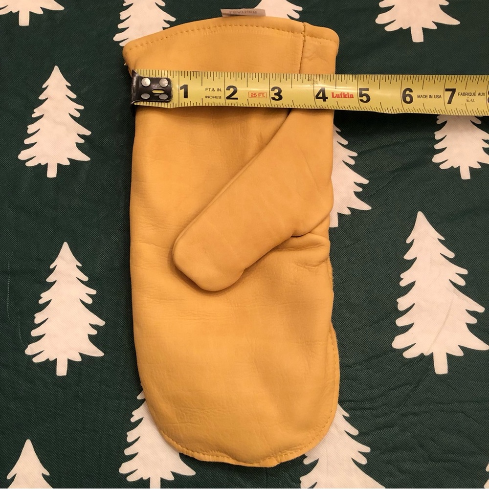 🎉HP🎉MINNESOTA WILD 3M Thinsulate Tan Leather Gloves 🏒 - Picture 6 of 9